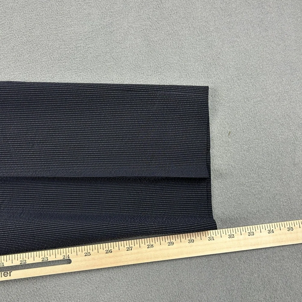 Banana‎ Republic Pants Mens 36x32 Charcoal Pinstripe Slim Fit Marzotto Wool Silk